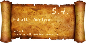 Schultz Adrienn névjegykártya